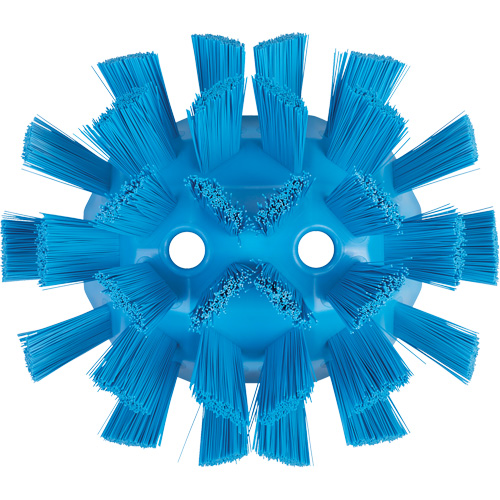 Brosse UST pour cuves, Soies Ferme, Longueur de 7-1/2", Bleu Par Equipment