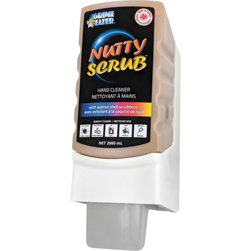 Nettoyant &agrave; mains avec exfoliant en coquille de noyer Nutty Scrub, Pierre ponce, 2000 ml, Cartouche en plastique, Sans parfum Par Equipment