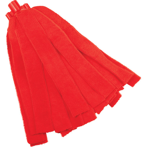 Socket Mop, Red, Microfibre, Cut Style Par Equipment