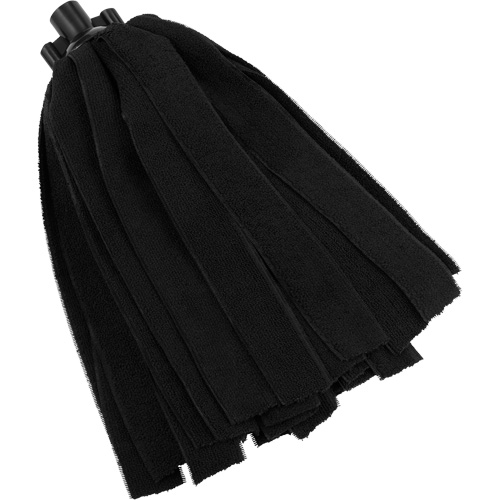 Socket Mop, Black, Microfibre, Cut Style Par Equipment