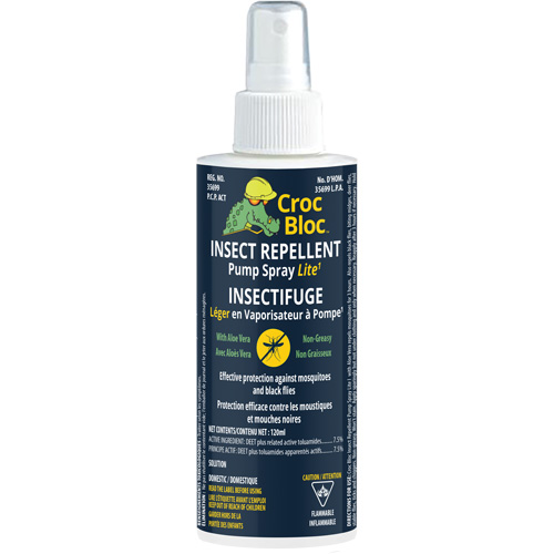 Insectifuge, DEET &agrave; 10 %, Vaporisateur, 40 oz Par Equipment