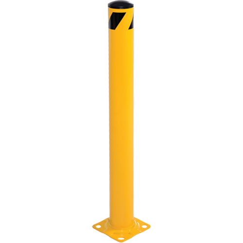 Borne, Acier, 42" h x 5-1/2" la, Jaune Par Equipment