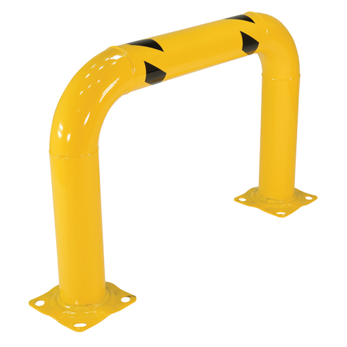 High Profile Machinery Guards, 3' W x 2' H, Yellow Par Equipment
