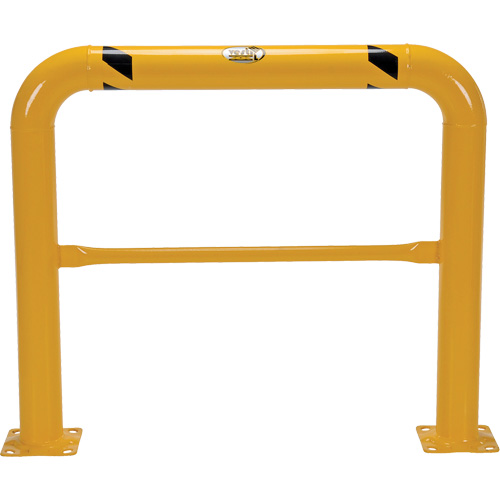 High Profile Machinery Guards, 4' W x 3.5' H, Yellow Par Equipment