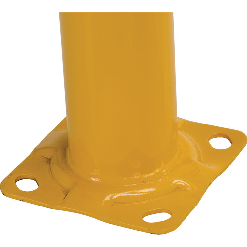 High Profile Machinery Guards, 4' W x 3.5' H, Yellow Par Equipment