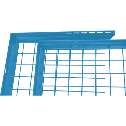 Wire Mesh Partition Components - Adjustable Filler Panels Par Equipment