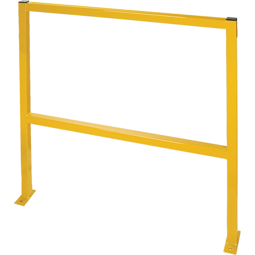 Perimeter Guards - Tubular Style, 48" W x 49-1/2" H, Yellow Par Equipment