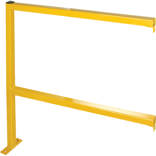 Perimeter Guards - Tubular Style, 46" W x 49-1/2" H, Yellow Par Equipment
