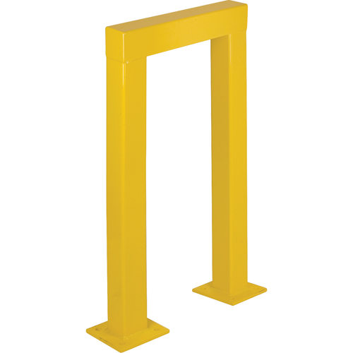 Safety Guards, 2' W x 3.5' H, Yellow Par Equipment