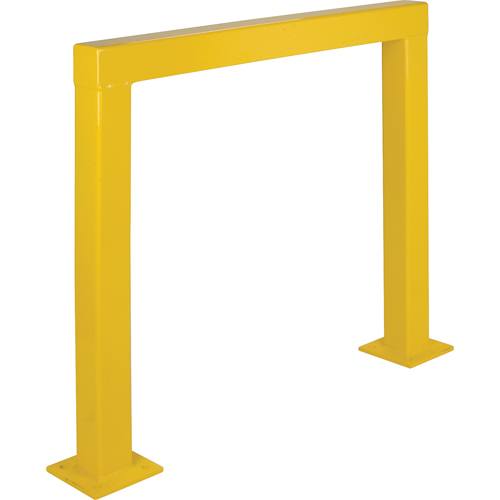 Safety Guards, 4' W x 3.5' H, Yellow Par Equipment