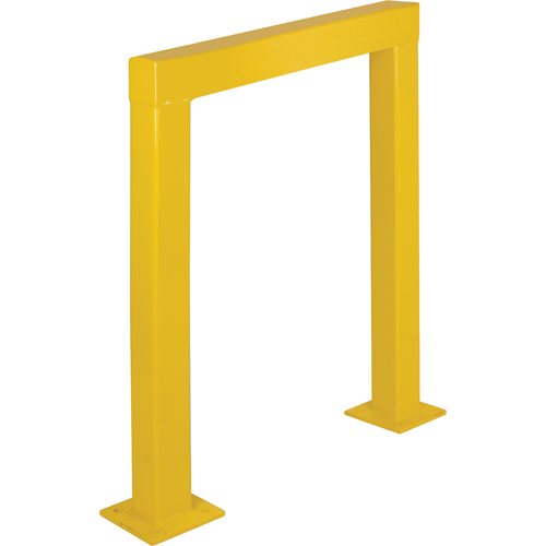 Safety Guards, 3' W x 3.5' H, Yellow Par Equipment