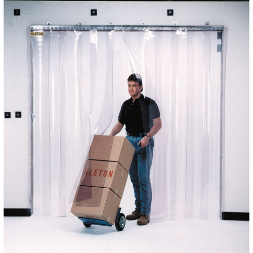 Strip Curtain Doors, 8' x 10' Door Opening, 12" Strip Width, 0.120" Strip Thickness Par Equipment