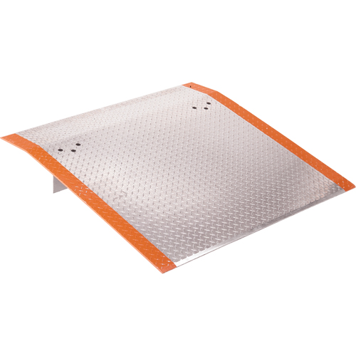 Aluminum Dockplates, 3500 lbs. Load Capacity, 48" L x 42" W x 9" H Par Equipment