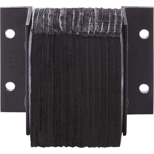 Butoirs de quai lamell&eacute;s, Horizontal, Caoutchouc, 12" la x 9" p x 12" h Par Equipment