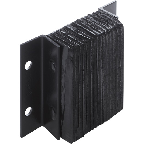 Laminated Dock Bumpers, Horizontal, Rubber, 12" W x 4" D x 10" H Par Equipment