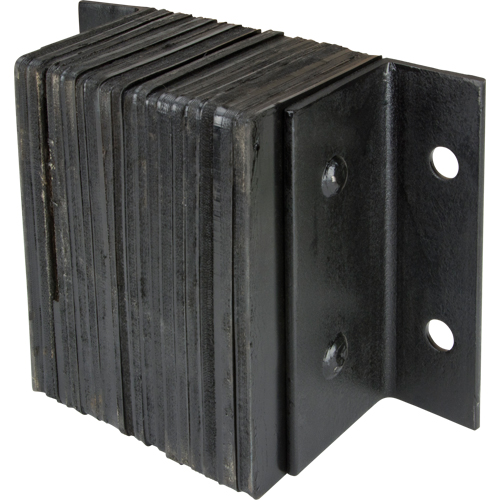 Butoirs de quai lamell&eacute;s, Horizontal, Caoutchouc, 12" la x 6" p x 10" h Par Equipment