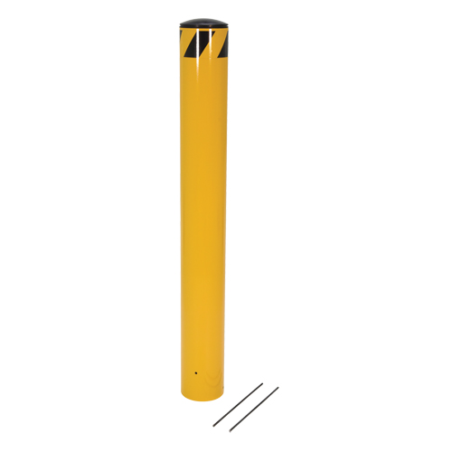Bornes &agrave; couler, Acier, 36-1/2" h x 5-9/16" la, Jaune Par Equipment