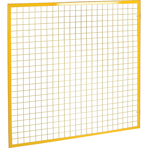 Wire Mesh Partition Components - Adjustable Filler Panels Par Equipment