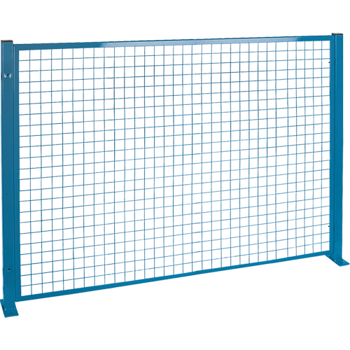 Perimeter Guards - Mesh Style, 4' H x 8' W, Blue Par Equipment