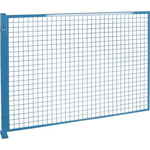 Perimeter Guards - Mesh Style, 4' H x 8' W, Blue Par Equipment