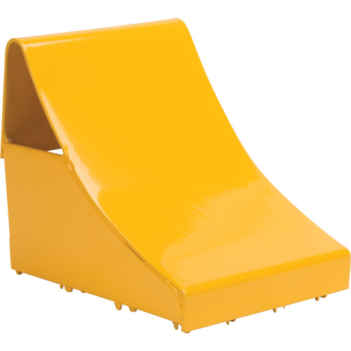 Ice Chocks, Steel, Yellow, 8" W x 10-1/2" D x 9-1/4" H Par Equipment