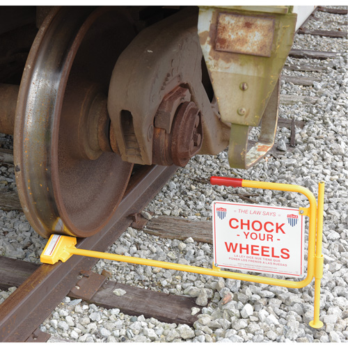 Flag Rail Chock Par Equipment