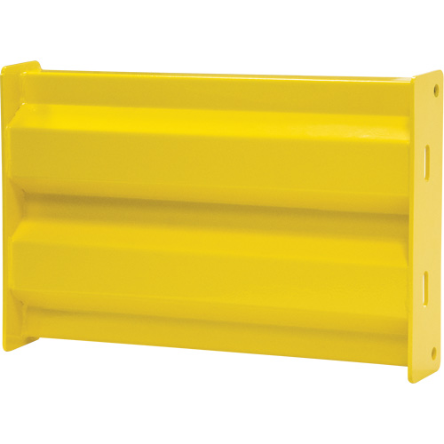 Barri&egrave;re de s&eacute;curit&eacute; de qualit&eacute; industrielle, Acier, 19" lo x 12" h, Jaune s&eacute;curit&eacute; OSHA Par Equipment