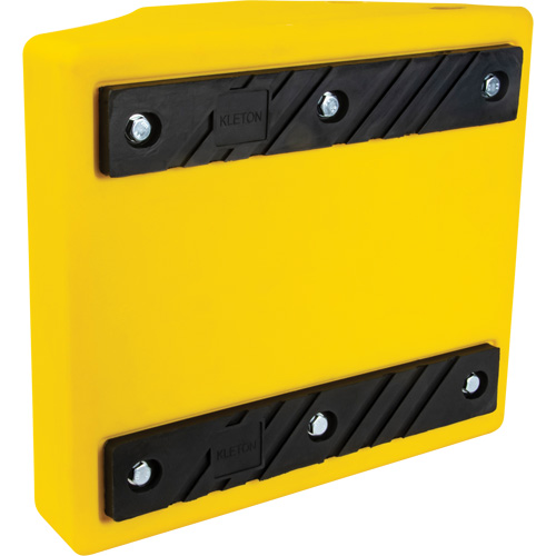 Heavy-Duty Wheel Chocks, Urethane, Yellow, 15-1/2" W x 17-7/10" D x 10" H Par Equipment