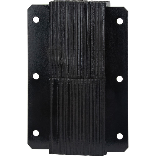 Butoirs de quai lamell&eacute;s, Vertical, Caoutchouc, 11" la x 6" p x 20" h Par Equipment