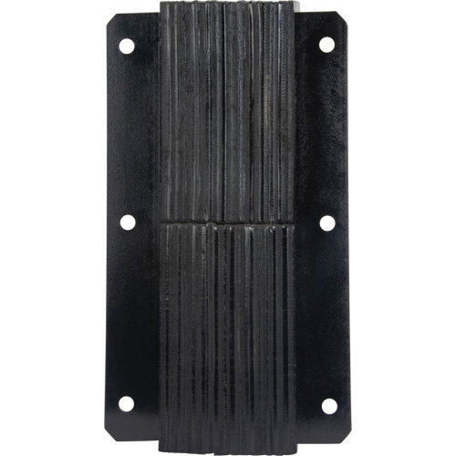 Butoirs de quai lamell&eacute;s, Vertical, Caoutchouc, 11" la x 4" p x 24" h Par Equipment