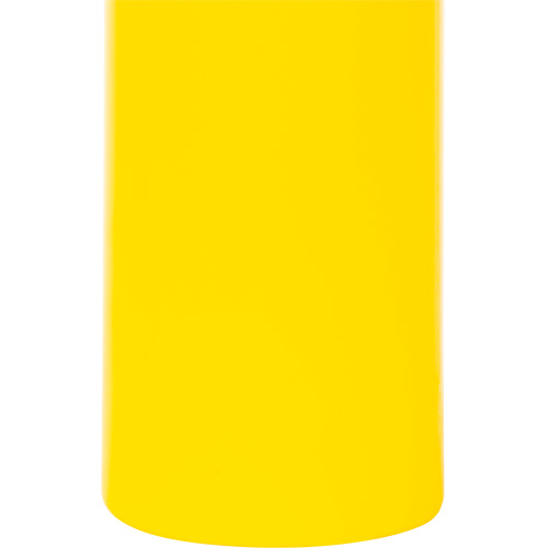 Polyethylene Bollard Cover, 4-1/2" Dia. x 52" L, Red/Yellow Par Equipment