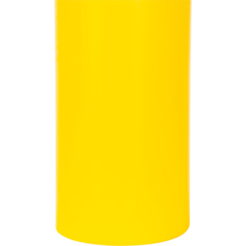 Capuchon en poly&eacute;thyl&egrave;ne pour borne de protection, 6-5/8" dia. x 52" l, Rouge/Jaune Par Equipment