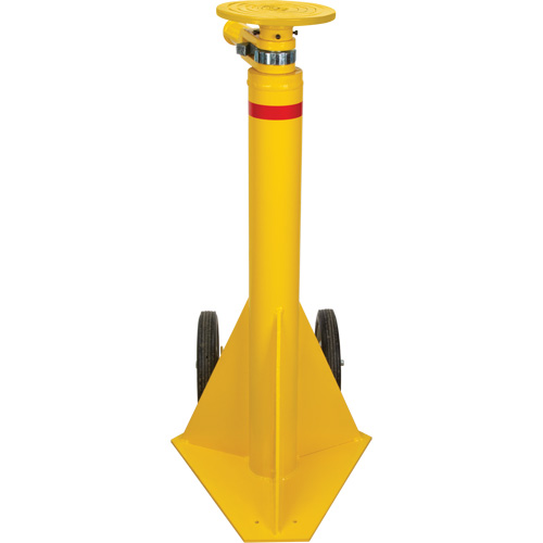 100,000 lbs. Static Capacity Ratchet Trailer Jack, 20 tons Lift Capacity Par Equipment