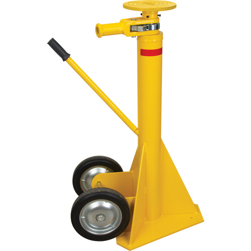 100,000 lbs. Static Capacity Ratchet Trailer Jack, 20 tons Lift Capacity Par Equipment