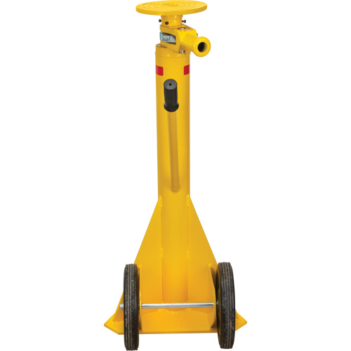100,000 lbs. Static Capacity Ratchet Trailer Jack, 20 tons Lift Capacity Par Equipment