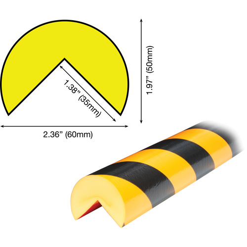 A Plus Profile 1M Corner Protection Bumper Guard Par Equipment