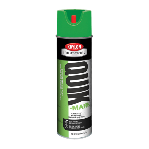 Industrial Quik-Mark Water-Based Overhead Marking Paint, 17 oz., Aerosol Can Par Equipment