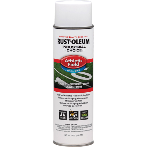 Industrial Choice&reg; AF1600 Athletic Field Striping Paint, White, 17 oz., Aerosol Can Par Equipment