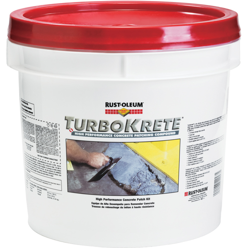 Turbokrete Concrete Patch Compound Kit, Grey Par Equipment