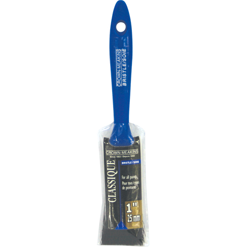 Pinceau classique, Soies, Manche Plastique, Largeur de 1" Par Equipment
