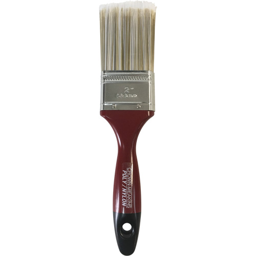 Semi-Pro Paint Brush, Poly/Nylon, Wood Handle, 2" Width Par Equipment