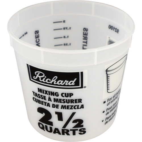 Plastic Mixing Cup Par Equipment