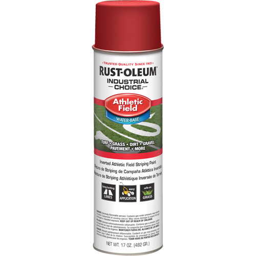 AF1600 Athletic Field Striping Paint, Red, Aerosol Can Par Equipment