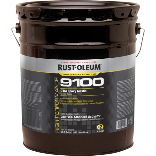 9100 System DTM Epoxy Mastic Standard 250 VOC Activator, 5 gal., Pail Par Equipment