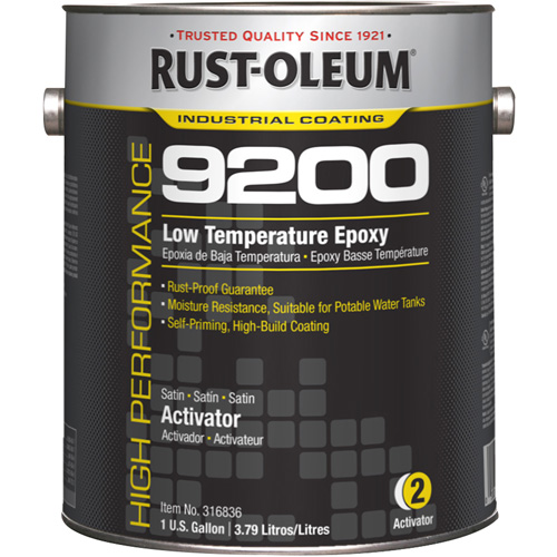 9200 System Low Temperature Epoxy Activator, Gallon Par Equipment