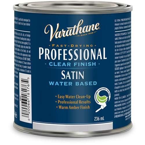 Fini professionnel Varathane, 236 ml, Transparent, Satin Par Equipment