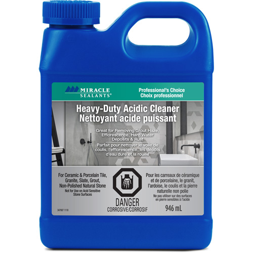 Nettoyant acide puissant Miracle Sealants, Cruche Par Equipment