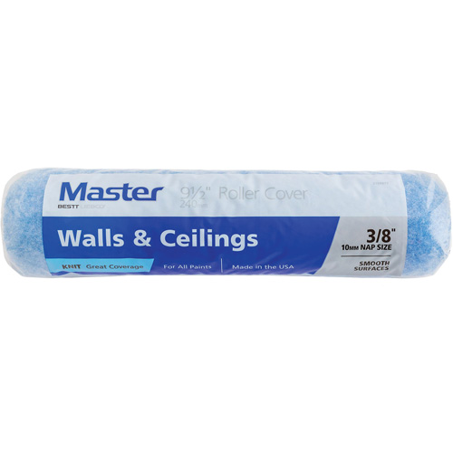 Master Woven Roller Cover, 10 mm (3/8") Nap, 240 mm (9-1/2") L Par Equipment