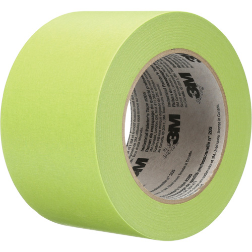 Industrial Painter's Tape 205, 72 mm (2-4/5") x 55 m (180'), Green Par Equipment