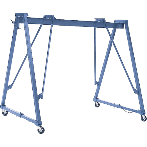 Ponts roulants &agrave; portique, 10' lo, Capacit&eacute; 2000 lb (1 tonne) Par Equipment